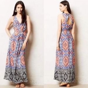 Anthropologie Silk Dress By Maeve